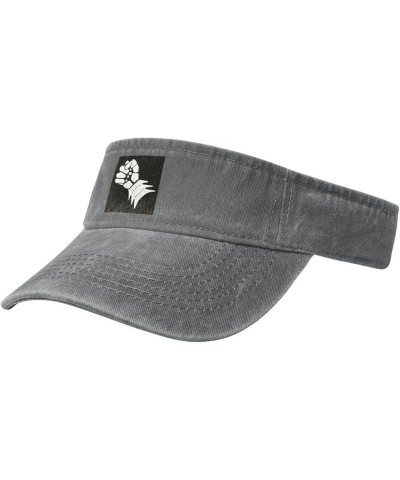 6th Armoured Division Flash Sun Visor Hats for Women Men Sun Hat Vintage Golf Hat Adjustable Baseball Cap Gray $12.88 Visors