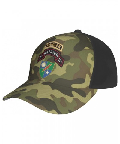 US Army Retro 2nd Ranger Battalion Baseball Cap Adjustable Men Women Tucker Dad Hat $15.07 Baseball Caps