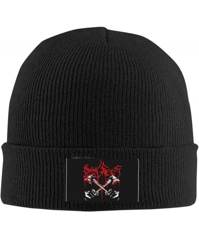 Dying Music Fetus Knit Hat Unisex Winter Trendy Soft Warm Beanie Sports Ski Mens Beanie Hats Black Black $8.84 Skullies & Bea...